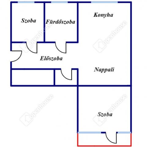 Kiadó téglalakás, albérlet, Debrecenben 300 E Ft / hó