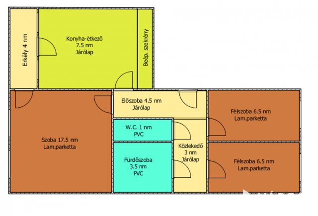 Eladó panellakás, Salgótarjánban 16.99 M Ft, 1+2 szobás