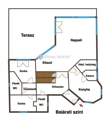 Eladó családi ház, Tordason 250 M Ft, 7 szobás