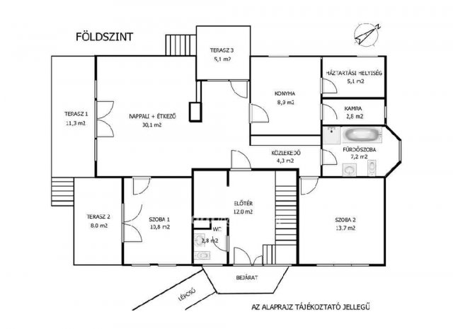 Eladó családi ház, Budapesten, XVIII. kerületben 161.9 M Ft