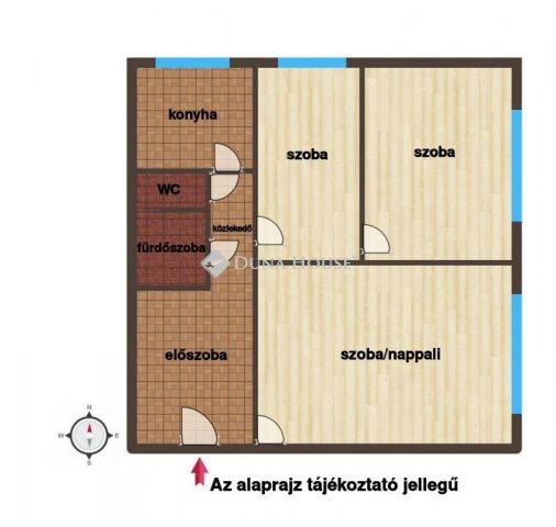 Eladó panellakás, Hódmezővásárhelyen 49.9 M Ft, 2+1 szobás