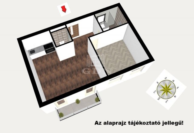 Eladó téglalakás, Budapesten, XIII. kerületben 79.9 M Ft