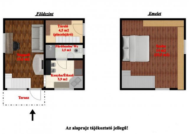 Eladó nyaraló, Gyulán 21.5 M Ft, 2 szobás / költözzbe.hu