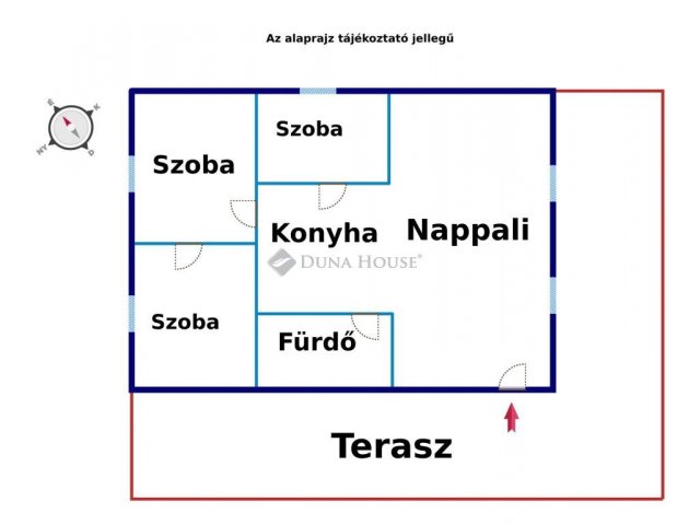Eladó családi ház, Szolnokon 69.9 M Ft, 4 szobás