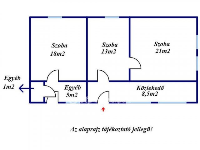 Eladó családi ház, Gyulán 21 M Ft, 3 szobás