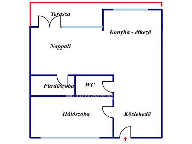 Kiadó téglalakás, albérlet, Nyíregyházán 220 E Ft / hó