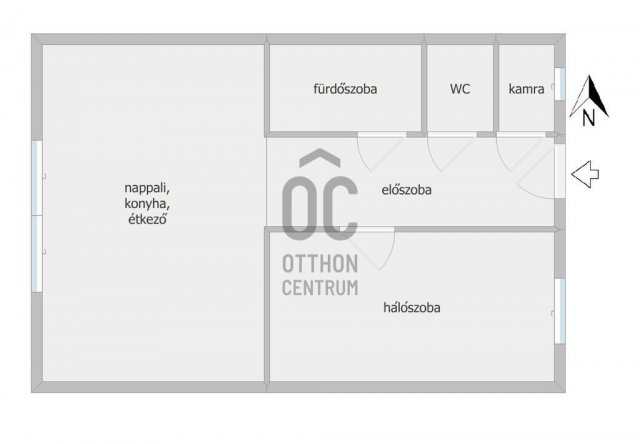 Eladó téglalakás, Cegléden 48.5 M Ft, 2 szobás
