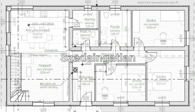 Eladó családi ház, Szadán 98 M Ft, 4 szobás