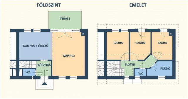 Eladó családi ház, Érden 99.9 M Ft, 2+2 szobás