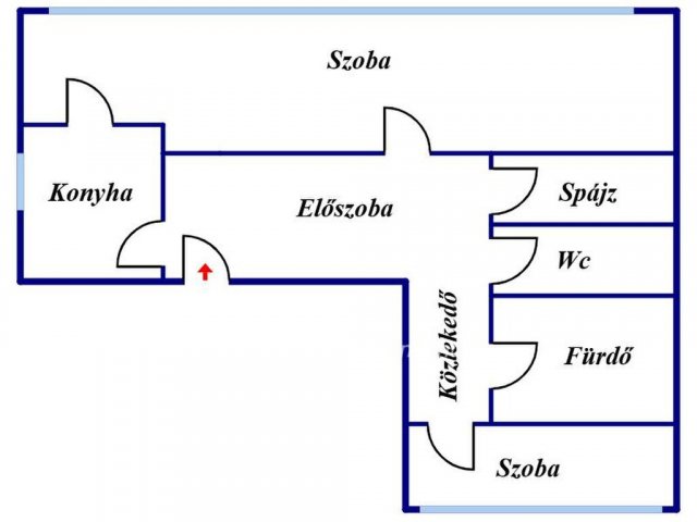 Eladó téglalakás, Sárospatakon 25.9 M Ft, 2 szobás
