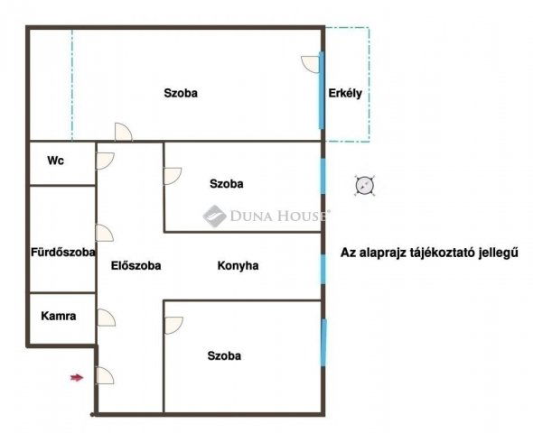 Eladó téglalakás, Budapesten, XXII. kerületben 73 M Ft, 3 szobás