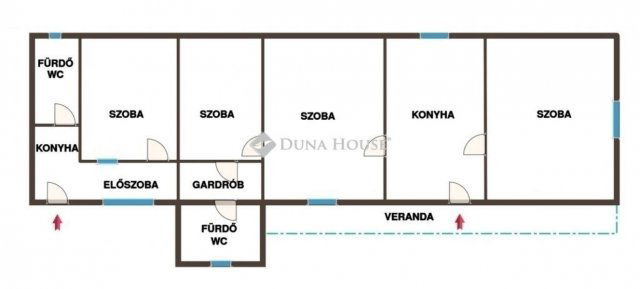 Eladó családi ház, Vecsésen 89.9 M Ft, 4 szobás