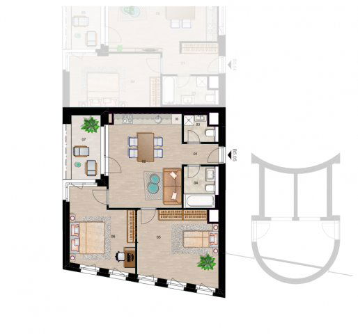 Eladó téglalakás, Budapesten, XVIII. kerületben, Üllői úton