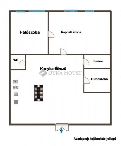 Eladó téglalakás, Budapesten, IX. kerületben 94.9 M Ft, 2 szobás