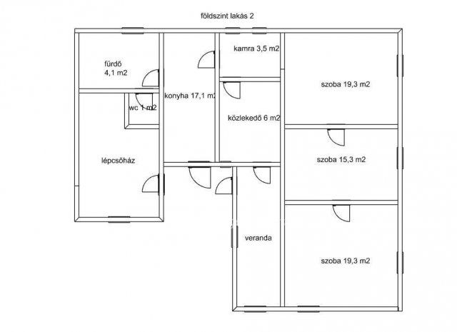 Eladó családi ház, Ráckeresztúron 155 M Ft, 7 szobás