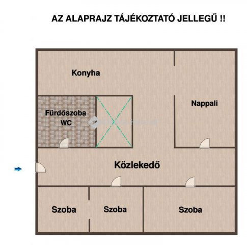 Eladó panellakás, Székesfehérvárott 74.9 M Ft, 3 szobás