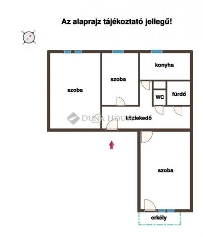 Eladó panellakás, Budapesten, XXI. kerületben 63 M Ft, 3 szobás