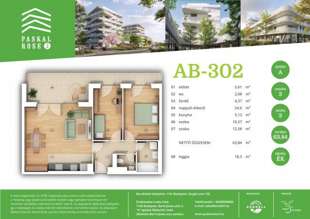 Eladó téglalakás, XIV. kerületben, Bartl János utcában