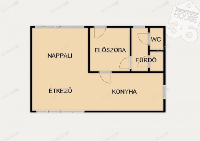 Eladó téglalakás, Szekszárdon 28.75 M Ft, 1 szobás