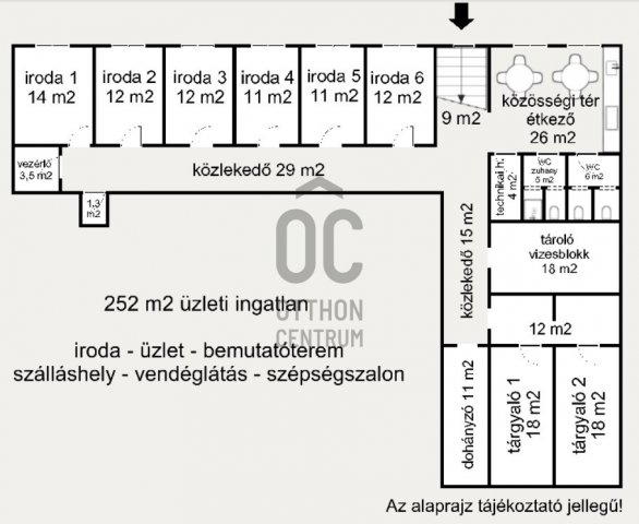 Eladó iroda, Budapesten, VI. kerületben 169 M Ft