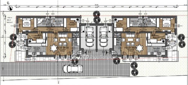 Eladó ikerház, Adonyban 79.9 M Ft, 4 szobás