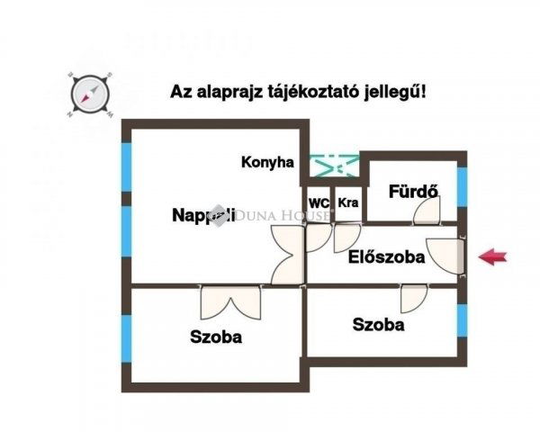 Eladó téglalakás, Budapesten, VII. kerületben 84.5 M Ft