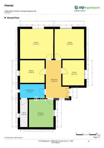 Eladó családi ház, Kispiriten 15.9 M Ft, 4 szobás