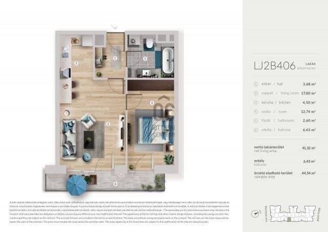 Eladó téglalakás, Budapesten, XIII. kerületben 85.49 M Ft