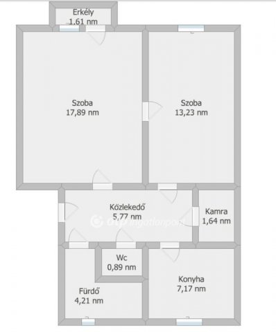 Eladó téglalakás, Szekszárdon 31.9 M Ft, 2 szobás