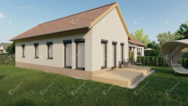 Eladó ikerház, Iszkaszentgyörgyön 74.9 M Ft, 3 szobás