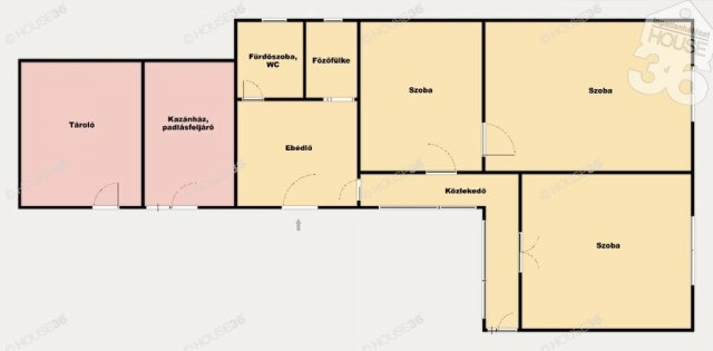 Eladó családi ház, Akasztón 14.99 M Ft, 3 szobás