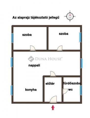 Eladó téglalakás, Szegeden, Jósika utcában 60 M Ft, 2 szobás