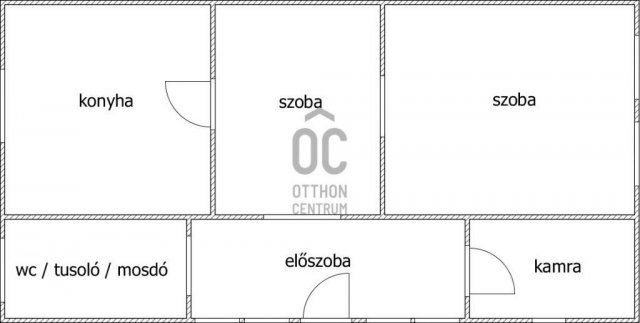 Eladó családi ház, Törtelen 13.9 M Ft, 2 szobás