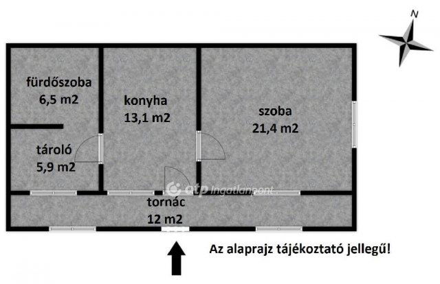 Eladó családi ház, Dégen 7.95 M Ft, 1 szobás