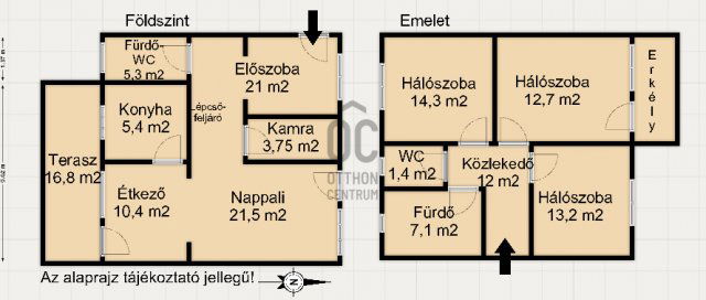 Eladó családi ház, Nagykanizsán 51.9 M Ft, 4 szobás