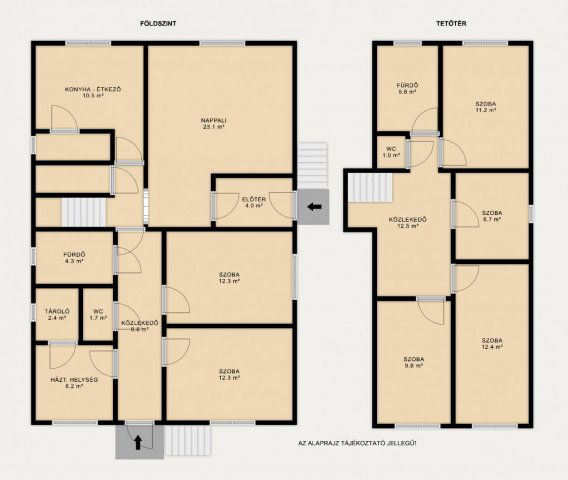 Eladó családi ház, Vértesszőlősön 85 M Ft, 5+1 szobás