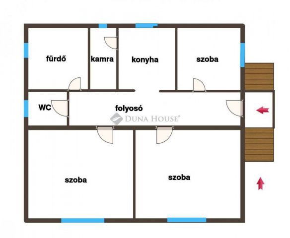 Eladó családi ház, Izsákon, Muszály utcában 37.5 M Ft