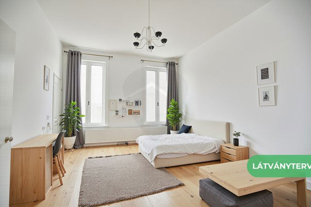 Eladó téglalakás, Budapesten, VI. kerületben 89 M Ft, 2 szobás