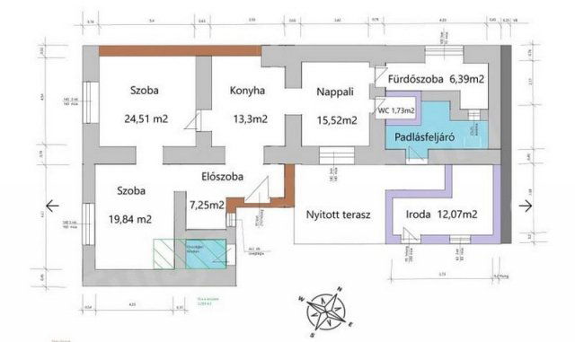 Eladó családi ház, Vácszentlászlón 52.9 M Ft, 3 szobás