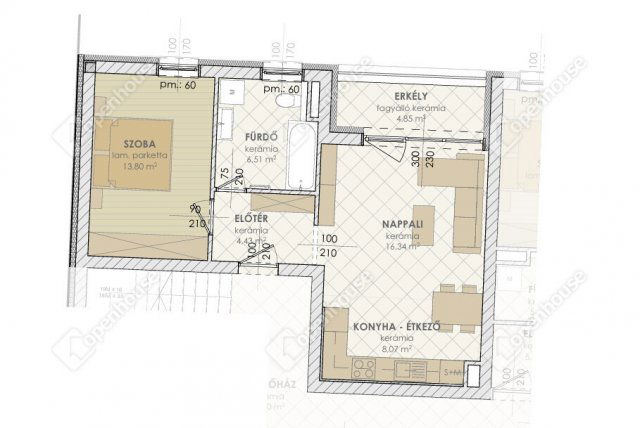 Eladó téglalakás, Székesfehérvárott 79 M Ft, 2 szobás