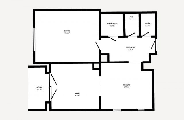 Kiadó téglalakás, albérlet, Miskolcon 150 E Ft / hó, 2 szobás