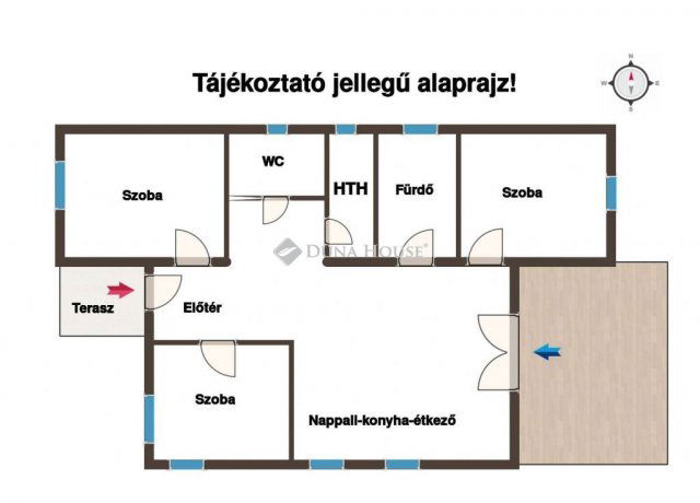 Eladó ikerház, Kiskunlacházán 67.5 M Ft, 4 szobás