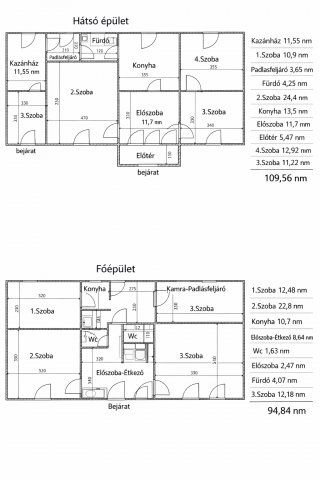 Eladó családi ház, Barnagon 65 M Ft, 7 szobás