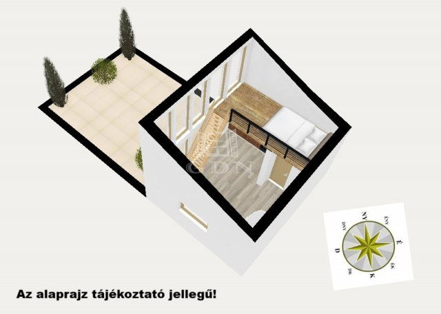 Eladó családi ház, Monoron 99.9 M Ft, 1 szobás