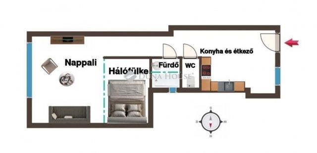 Eladó téglalakás, Budapesten, V. kerületben 128 M Ft, 1 szobás