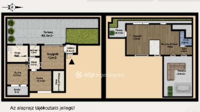 Eladó téglalakás, Budapesten, VIII. kerületben 228.382 M Ft