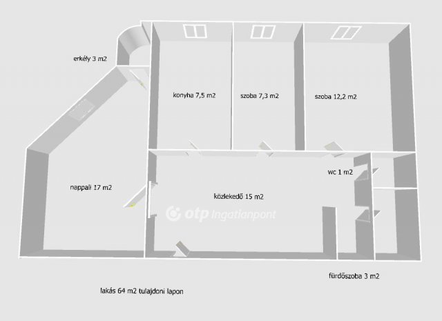 Eladó panellakás, Budapesten, IV. kerületben 72.8 M Ft