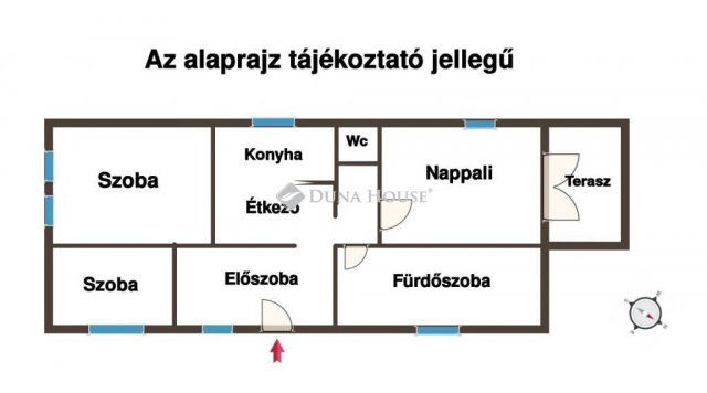 Eladó családi ház, Földeákon, Dózsa György utcában 39.9 M Ft