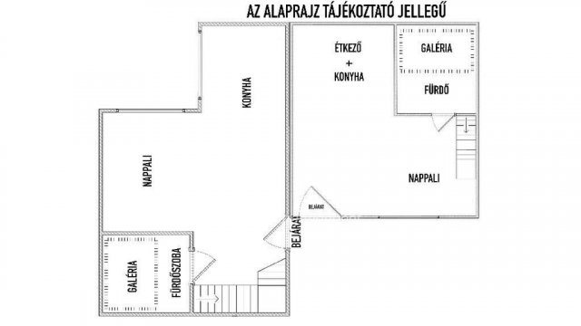 Eladó téglalakás, Budapesten, VI. kerületben 150 M Ft, 1 szobás