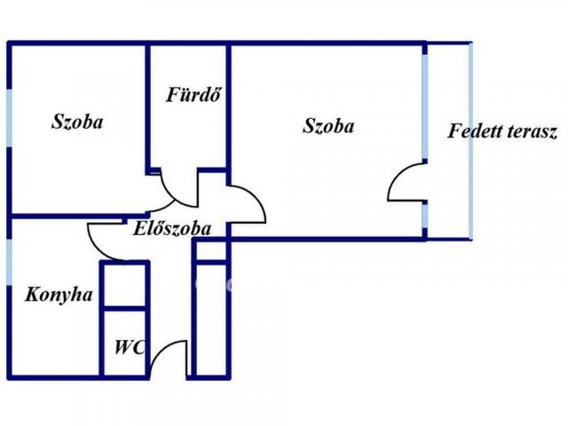 Eladó panellakás, Pécsett 44.5 M Ft, 2 szobás